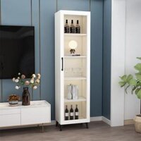 Tủ Rượu Mini Gỗ Công Nghiệp Kết Hợp Cánh Kính