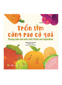 Tủ Sách Ehon - Song Ngữ: Trốn Tìm Cùng Rau Củ Quả