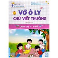 Tủ Sách Măng Non - Vở Ô Ly Chữ Viết Thường Dành Cho 5 - 6 Tuổi Tái Bản