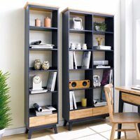 Tủ Sách Nhỏ NB-Blue Gỗ Tự Nhiên Ibie OSBSNBBR - Xanh 50 x 30 cm