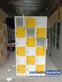 Tủ sắt 18 ngăn đặt theo yêu cầu