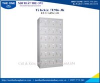 Tủ  sắt 18 ngăn TU986-3K