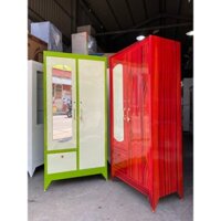 TỦ SẮT ĐỰNG QUẦN ÁO 2 CÁNH 1m4-1m6