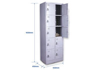 Tủ sắt locker 10 ngăn