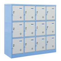 Tủ sắt locker 12 ngăn TMG983-4K dùng cho trường học