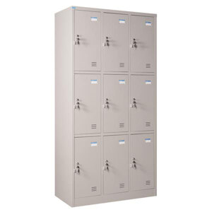 Tủ sắt locker Hòa Phát TU983-3K 91,5 x 45 x 183 cm