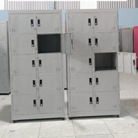 Tủ sắt locker nhiều ngăn 18,24,30,20,15,12,10,8,6,4 cửa đựng hồ sơ tài liệu, cho nhân viên học sinh đựng đồ cá nhân