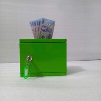 Tủ sắt mini để bàn,kệ tủ đựng tiền tiết kiệm hay tư trang cá nhân nhỏ gọn tiện ích