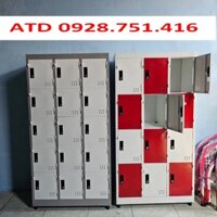 Tủ sắt nhân viên- tủ hồ sơ locker sắt nhiều ngăn giá rẻ 15 12 10 9 8 6 4 2 ngăn tủ có chìa khóa RIÊNG