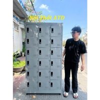 Tủ Sắt Nhiều Ngăn Có Khóa – Tủ Locker Văn Phòng Đựng Tài Liệu & Đồ Cá Nhân