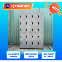 Tủ Sắt Nhiều Ngăn Đựng Tài Liệu, Hồ Sơ Có Ổ Khóa - Tủ Locker 12 15 20 30 Ngăn Đựng Đồ Nhân Viên