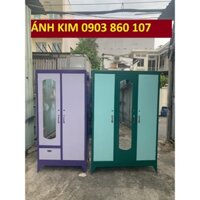 Tủ sắt nhôm đựng áo quần áo _cao1m6x90cm nhiều màu sắc đẹp giá tại xưởng ATD