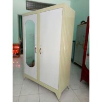 Tủ sắt quần áo 1m2x1m8 2 cửa