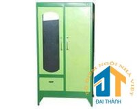 TỦ SẮT QUẦN ÁO CAO 1M8 NGANG 90CM – TSDT12