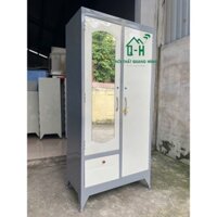 TỦ SẮT SƠN DẦU 2 CÁNH NGANG NGANG - TỦ SẮT 2 CÁNH- GIÁ RẺ GIAO NHANH HCM