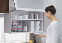 Tủ sấy bát – chạn bát nâng hạ điện Kanazawa  KEL-C090D36