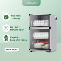 Tủ sấy bát đĩa gia đình dung tích lớn 120L đến 280L khử trùng bằng nhiệt độ và ozon giúp làm sạch vi khuẩn