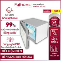 Tủ sấy bát đĩa khử khuẩn UV & Ozone FUJIHOME DD42 Lít, Máy sấy khô chén đũa khử trùng dụng cụ y tế