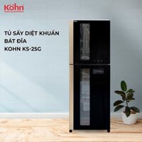 Tủ sấy bát Kohn KS25G khử trùng diệt khuẩn Dung tích 138L - Bảo hành chính hãng 24 tháng