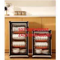 Tủ sấy chén bát 3 Tầng -Dung Tích 120L khử khuẩn diệt trùng cao cấp - Máy sấy bát đĩa gia đình