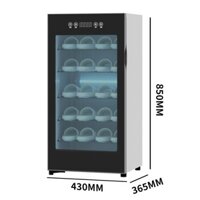 Tủ sấy giày thông minh, diệt khuẩn bằng tia UV và ozone, Máy sấy giày dép làm khô và khử mùi giày tất, găng tay