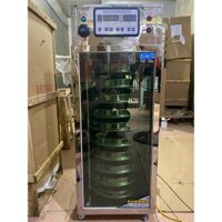 Tủ sấy khô gà công nghiệp , sấy đối lưu 10 khay