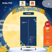 Tủ Sấy Khô Quần Áo KALITE KL6880, 800W-15kg, Sấy Khô Nhanh Diệt Vi Khuẩn, Bảo Hành 12 Tháng