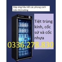 Tủ sấy ly cốc dành cho nhà hàng, khách sạn. Dung tích 318 lít, 6 tầng sấy.  Bảo hành 12 tháng