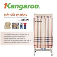 Tủ Sấy, Máy Sấy Quần Áo Kangaroo KG307N, Máy Sấy Quần Áo Đa Năng, Tủ Sấy Quần Áo (Có Đèn UV), |Bảo Hành 12 Tháng|