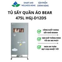 Tủ sấy quần áo Bear 475L HGJ-D12D5 - Bảo hành 18 tháng