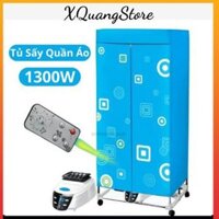 Tủ sấy quần áo có điều khiển từ xa, khung inox, sấy siêu nhanh