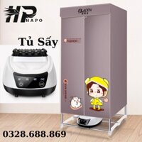 Tủ Sấy Quần Áo Diệt Khuẩn Tiết Kiệm Điện, Máy Sấy Quần Áo Gấp Gọn Công Nghệ Quạt Sấy Mới 360 Độ Gió Thổi 3 Hướng