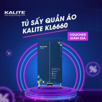 Tủ Sấy Quần Áo Kalite KL6660, Điều Khiển Từ Xa, Công Suất 1500W, Sấy 20KG Quần Áo.