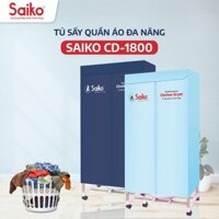 Tủ sấy quần áo Máy sấy quần áo Saiko CD-1800 công suất 1800W tiết kiệm điện sấy khô nhanh bảo hành 18 tháng