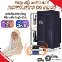 Tủ Sấy Quần Áo, Máy Sưởi Ấm Mùa Đông Rowanto S8 Plus, Làm Nóng Nhanh, An Toàn, Tiết Kiệm Điện