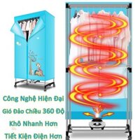 Tủ sấy quần áo Panasonic HD186 2 tầng Bảo hành 24 tháng