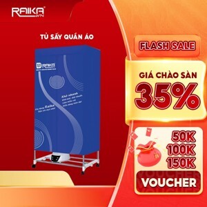 Tủ sấy quần áo Raika RKSQA-C01, 1600W