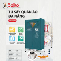 Tủ Sấy Quần Áo Saiko CD2300 GHM, Công Suất 2300W, Sấy Nhiều, Sấy Nhanh, Sấy 50 KG Quần Áo, Hàng Chính Hãng.