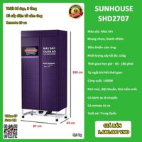 Tủ sấy quần áo Sunhouse 2707