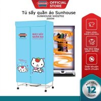 Tủ sấy quần áo SUNHOUSE SHD2702, Máy sấy quần áo hình chữ nhật chính hãng BẢO HÀNH 12 THÁNG