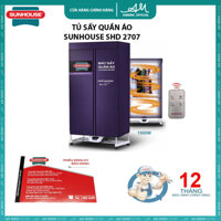 Tủ Sấy Quần Áo SUNHOUSE SHD2707 - Máy Sấy Quần Áo SUNHOUSE SHD2707 - BH 12 Tháng