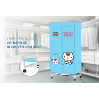 TỦ SẤY QUẦN ÁO SUNHOUSE SHD-2702 THIẾT KẾ GỌN GÀNG-DI CHUYỂN MỌI NƠI-BẢO HÀNH 12 THÁNG
