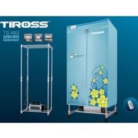 TỦ SẤY QUẦN ÁO TIROSS TS-882, CÓ ĐIỀU KHIỂN TỪ XA