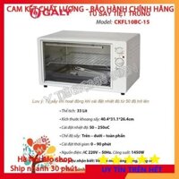 Tủ sấy tiệt trùng dụng cụ dung tích 33 lít CKFL10BC-15 GALY (lò nướng điện GALY) BH 1 NĂM