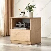 Tủ tab đầu giường tủ gỗ đa năng thông minh kệ gỗ decor phòng ngủ MDF cao cấp bền đẹp phong cách hiện đại - NSD