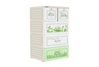 Tủ Tabi 4 Tầng DUY TÂN – Tủ Nhựa Đựng Quần Áo Đa Năng, Bền Đẹp