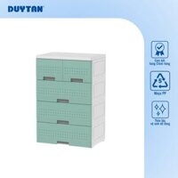 Tủ Tabi Diamond-L 4 Tầng Duy Tân – Tủ Nhựa Đựng Quần Áo Đa Năng