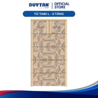 Tủ Tabi L 5 Tầng Duy Tân – Tủ Nhựa Đựng Quần Áo Đa Năng, Bền Đẹp