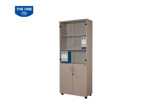 Tủ tài liệu 2 cánh gỗ mở Hòa Phát NT1960GA
