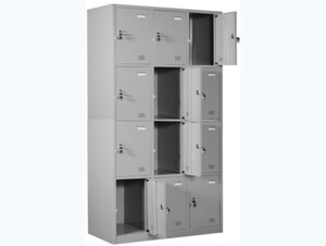 Tủ tài liệu locker 12 ngăn Hòa Phát mã TU984-3K